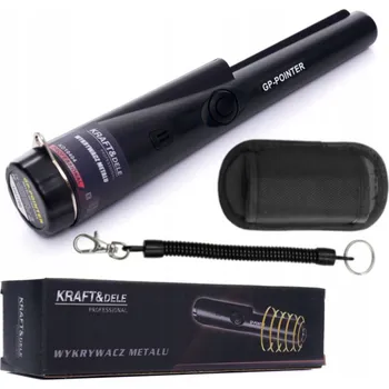 Detektor kovů RUČNÍ DETEKTOR KOVŮ GP-POINTER S LED SVÍTILNOU