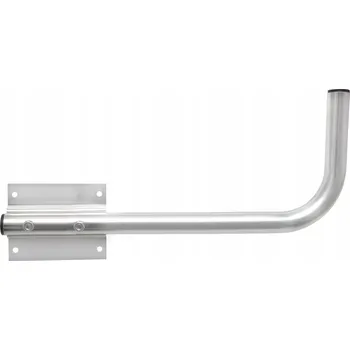 UNIVERZÁLNÍ ANTÉNNÍ DRŽÁK NA ZEĎ BOČNÍ OCEL POZINK 60cm PRO TV RÁDIO