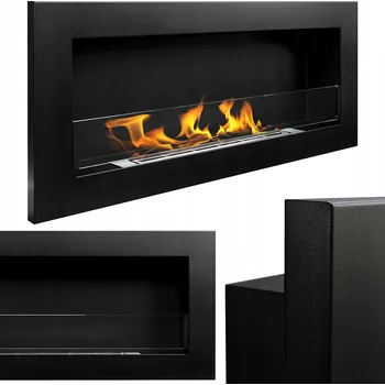 Biokrb Závěsný biokrb Biokominki GMT 90 x 40 x 12 cm černý