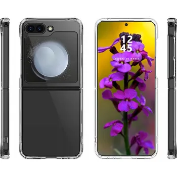 Pouzdro na mobilní telefon Zadní Kryt RCBR pro Samsung Galaxy Z Flip 5 5G BEST CASE bezbarvý