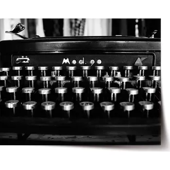 Plakát Sablio Plakát Psací stroj - 60x40 cm