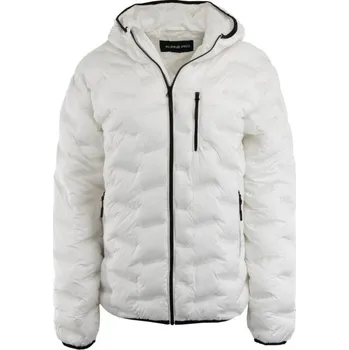 Pánská bunda Pánská zimní bunda ALPINE PRO MARED XL Bílá, Černá