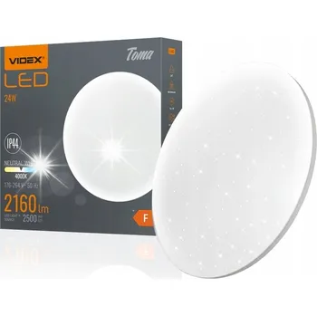 Lampa stropní LED stropní svítidlo VIDEX 2160lm 24W 32,5cm Hvězdné Nebe