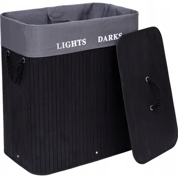 Volně stojící koš na prádlo JachShop 100 l černý