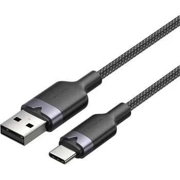 Datový kabel Kabel USB 2.0 A na USB-C 3A Vention CTNBF 1 M (černý)