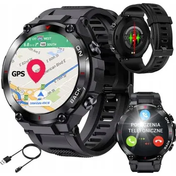 Hodinky CHYTRÉ HODINKY S GPS PÁNSKÉ HODINKY POLSKÉ MENU 480mAh