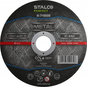 Řezný kotouč Řezný kotouč na kov STALCO 115 x 1 x 22,23 mm