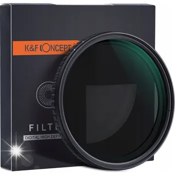 K&F Concept Nano-X Nastavitelný Fotografický ND Filtr ND2-ND32 46mm