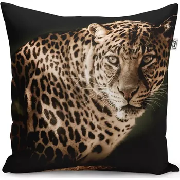 Polštář Sablio Polštář Levhart - 50x50 cm