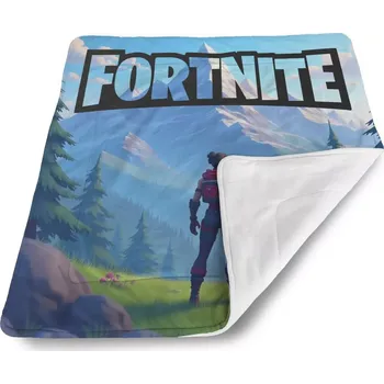 deka Sablio Deka pro miminko FORTNITE Horská krajina - 80x100 cm