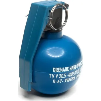 Zábavní pyrotechnika Granát airsoftový ruční P-67 NATO modrý Pyrosoft™