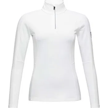 Pánská mikina Rossignol W CLASSIQUE 1/2 ZIP White mikina-XL