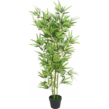 umělá květina Umělý bambus dekorativní, 120 cm, zelený, 552 listů