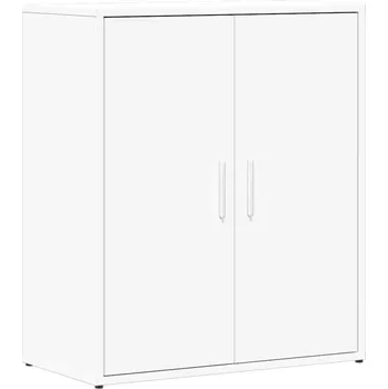 Komoda Univerzální bílá skříňka z dřevěného materiálu 60x31x70 cm