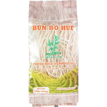 Příloha BAMBOO TREE Rýžové Nudle Bun Bo Hue 400g