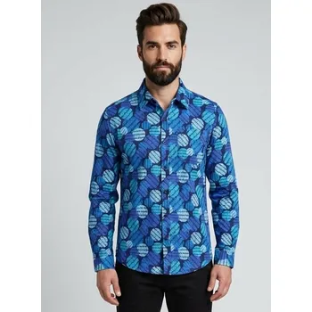 Pánská košile ALTISPORT GREEN MODRÁ 5XL