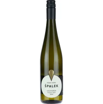Víno Špalek Sauvignon 0,75L BIO pozdní sběr 2024 suché