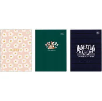 Sešit A4 s mřížkou Interdruk, 60 listů