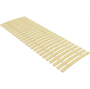 Postel Dřevěné náhradní lamely do postele 200 x 70 cm, masivní topolové dřevo