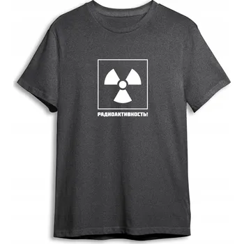 Pánské tričko s kulatý výstřihem Napromieniowani.pl, velikost L