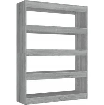 Knihovna Univerzální regál Sonoma, šedý dub, 100x30x135 cm