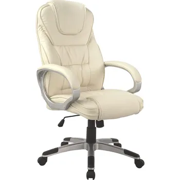 Židle kancelářská béžová Q-031