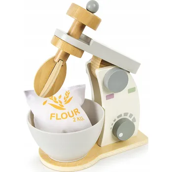 Sada Leomark Dřevěný kuchyňský mixér s moukou a cukrem