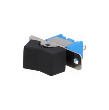 vypínač ROCKER SP3T pol 3 ON-OFF-ON 3A/250VAC černá není 20mΩ