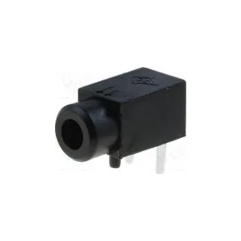 Elektrická zásuvka Zásuvka Jack 2,5mm zásuvka mono s vypínačem úhlové 90° THT