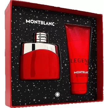 Pánský parfém Montblanc Legend Red dárková sada pro muže parfémovaná voda 50 ml + sprchový gel 100 ml