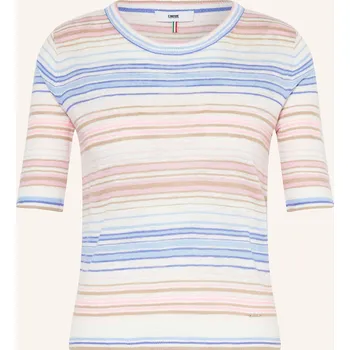 Dámský svetr Cinque Dámské Úpletové Tričko Cirosana Se Lnem, bílá / tmavě...