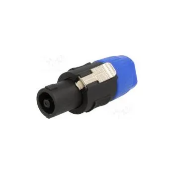 Elektrická zásuvka Zástrčka reproduktorový zásuvka PIN 4 na kabel