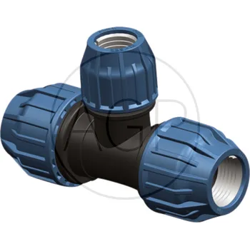 Instalatérský materiál T-kus na vnější průměr 40 x 32 x 40 mm