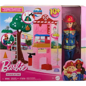 Panenka Hračka PANENKA Klasická Barbie Velmi PĚKNÁ Hračka Vzdělávací HASIČKA