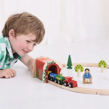 Vláček a vláčkodráha Tunel pro vláčkodráhu Bigjigs Toys BJT135
