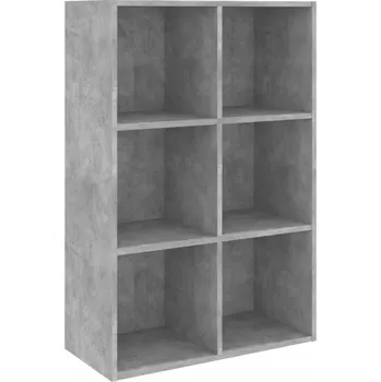 Knihovna Regál G05V 5 x 5 x 5 cm beton