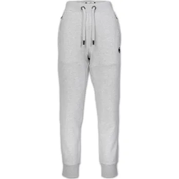 PitBull West Coast - pánské tepláky SMALL LOGO šedý melír velikost: M