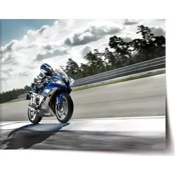 Plakát Sablio Plakát Motorkář - 90x60 cm