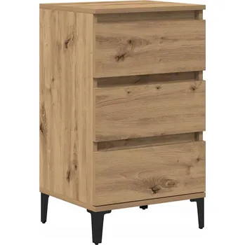 Noční stolek Noční stolek Dub artisan 40 x 35 x 70 cm se zásuvkou