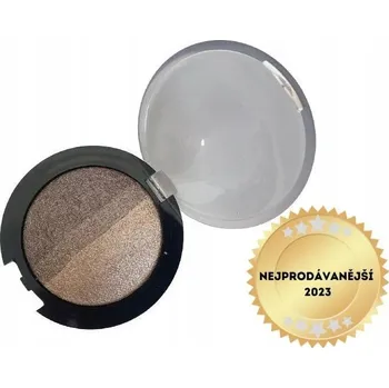 Oční stíny Minerální Zapékaný Oční Stín TRIO 02 - Béžovohnědá
