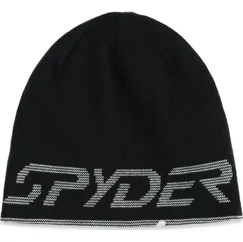 Čepice Spyder REVERSIBLE BUG-HEADWEAR-BLACK chlapecká oboustranná zimní čepice M/L