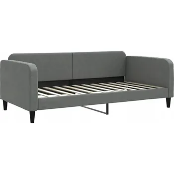 Pohovka Tmavě šedá pohovka s funkcí spaní 223 x 110 x 75 cm