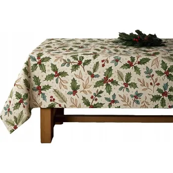 Prostěradlo Obrus świąteczny gobelinowy 200, délka CESMÍNA, tkaný, odolný vůči skvrnám, PL
