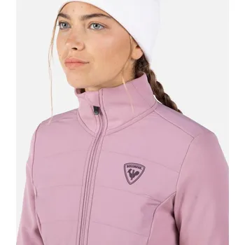 Pánská mikina Rossignol W CLASSIQUE HYBRID CLIM FZ-MOONLITE MAUVE-mikina - 3XL