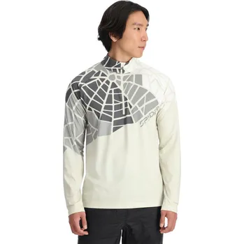 Pánská mikina Spyder LEGACY 1/2 ZIP VANILLA LATTE pánská lyžařská mikina XXL