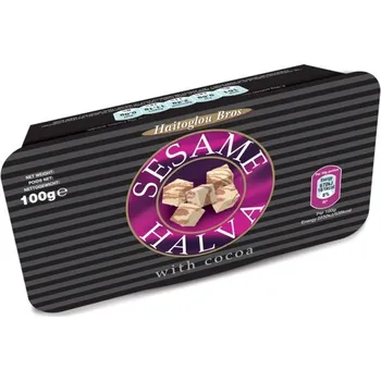 Čokoládová tyčinka Chalva sezamová kakao 100g bez lepku 821
