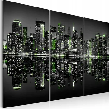 Obraz Obraz - Zelený New York - 60x40