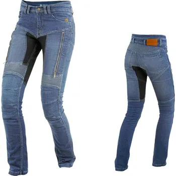 Moto bunda Trilobite Parado Blue Dámské motocyklové džíny