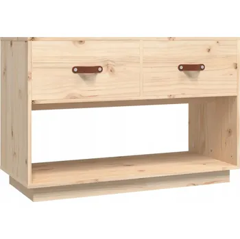 Televizní stolek Sestava TV skříněk Lite, borovicové dřevo, 90x40x60 cm