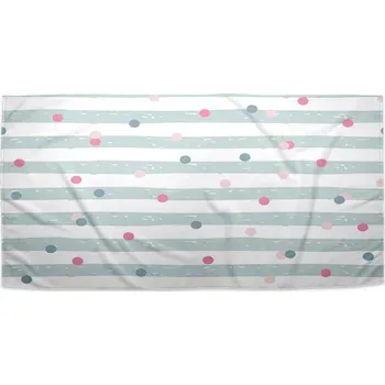 Osuška Sablio Ručník Tečky a pruhy - 30x50 cm